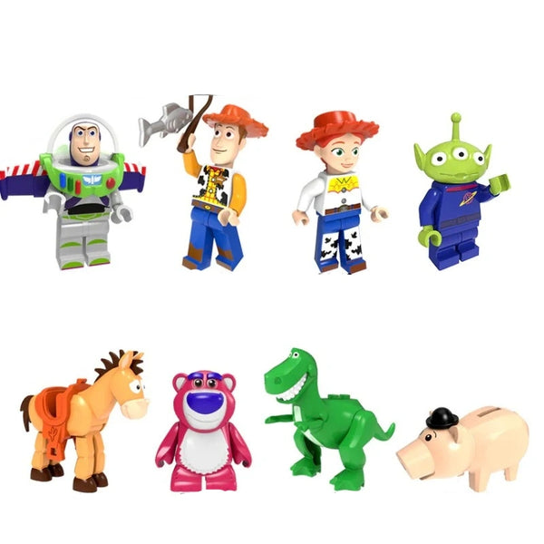 Toy Story Set of 8 minifigures - Style 1