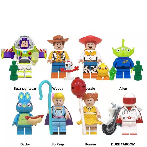 Toy Story Set of 8 minifigures - Style 2