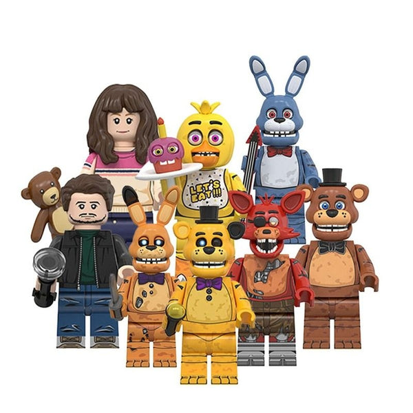 Five Nights at Freddy's Set of 8 minifigures - Style 1