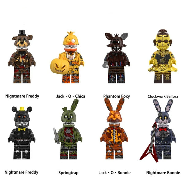 Five Nights at Freddy's Set of 8 minifigures - Style 7