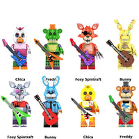 Five Nights at Freddy's Set of 8 minifigures - Style 4