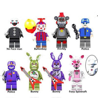 Five Nights at Freddy's Set of 8 minifigures - Style 6